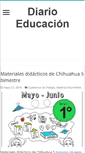 Mobile Screenshot of diarioeducacion.com